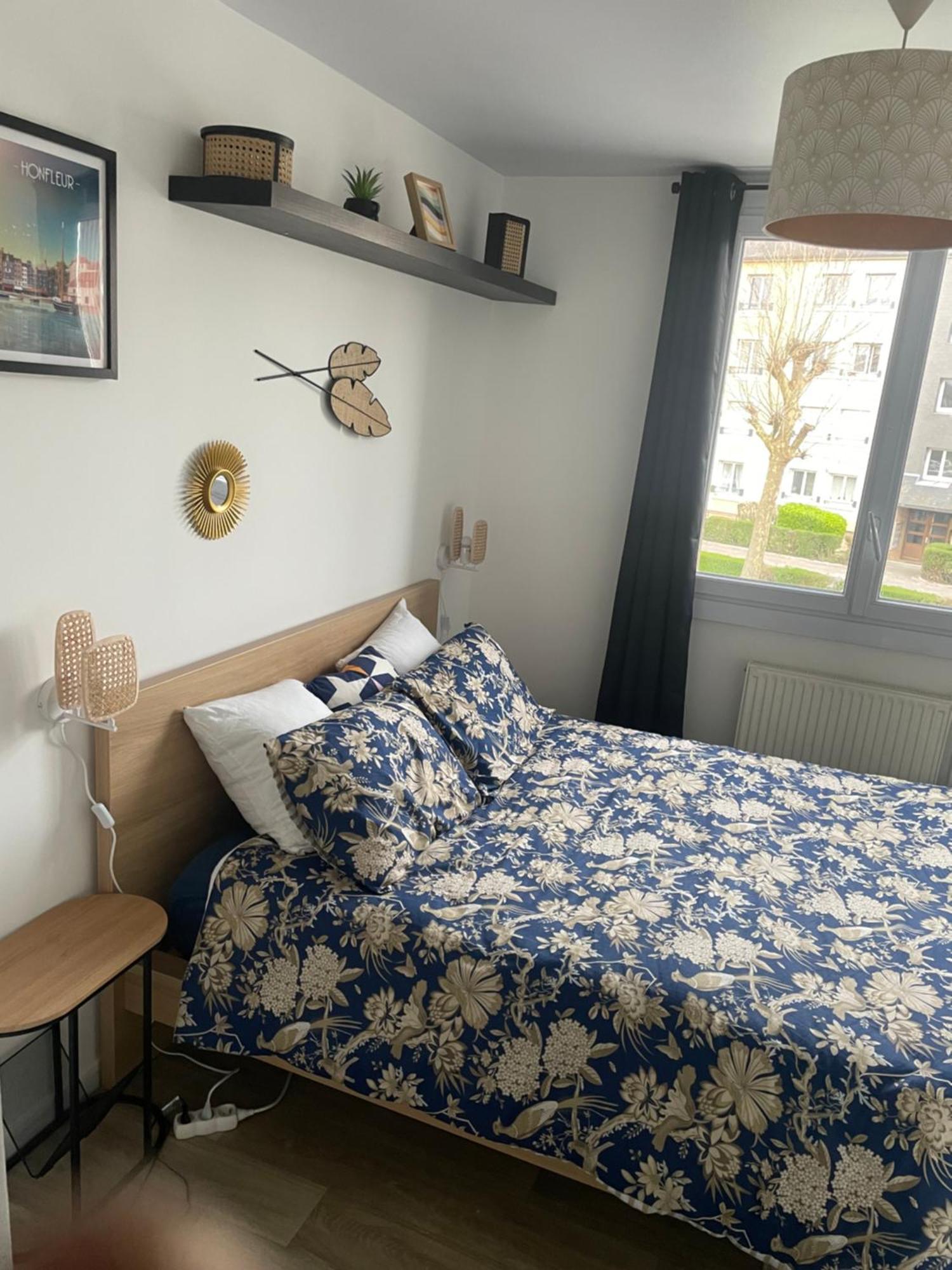 Bel Appartement Spacieux ,Convivial De 3 Chambres Avec Parking Prive Secure Caen Exterior foto